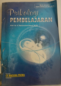 Image of Psikologi Pembelajaran